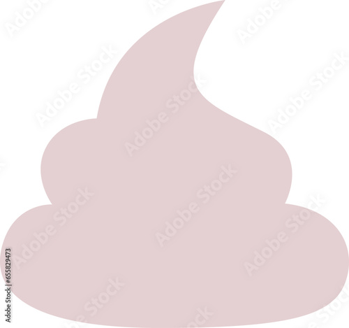 Poop Silhouette Icon