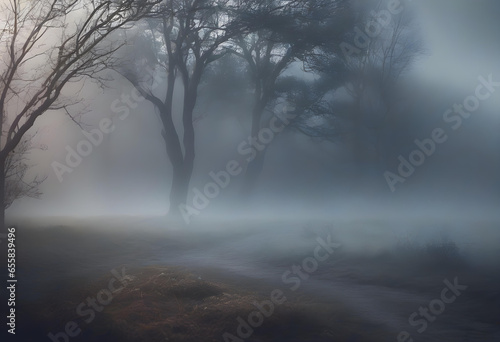 Misty. Foggy. Atmospheric. Weather. Hazy. Nature. Scenic. Serene. Mystical. Ethereal. Fog. Tranquil. Misty Landscape. Mysterious. Misty Morning. Dreamy. Eerie. Moody. Nature's Beauty. AI Generated.
