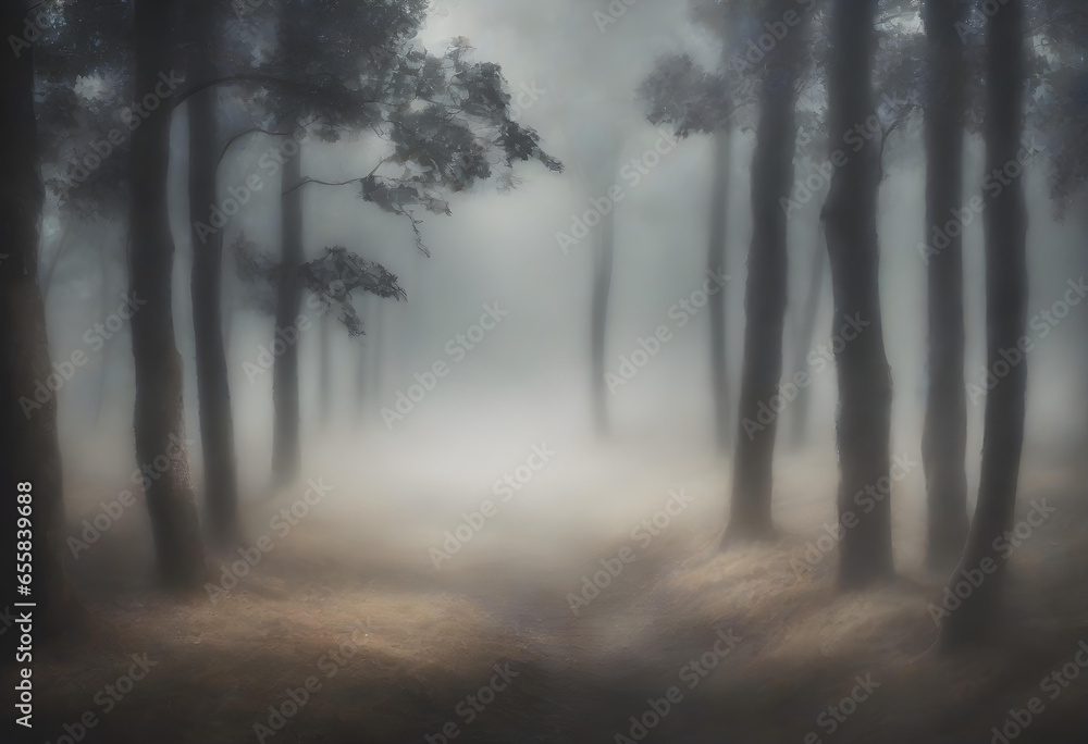 Misty. Foggy. Atmospheric. Weather. Hazy. Nature. Scenic. Serene. Mystical. Ethereal. Fog. Tranquil. Misty Landscape. Mysterious. Misty Morning. Dreamy. Eerie. Moody. Nature's Beauty. AI Generated.