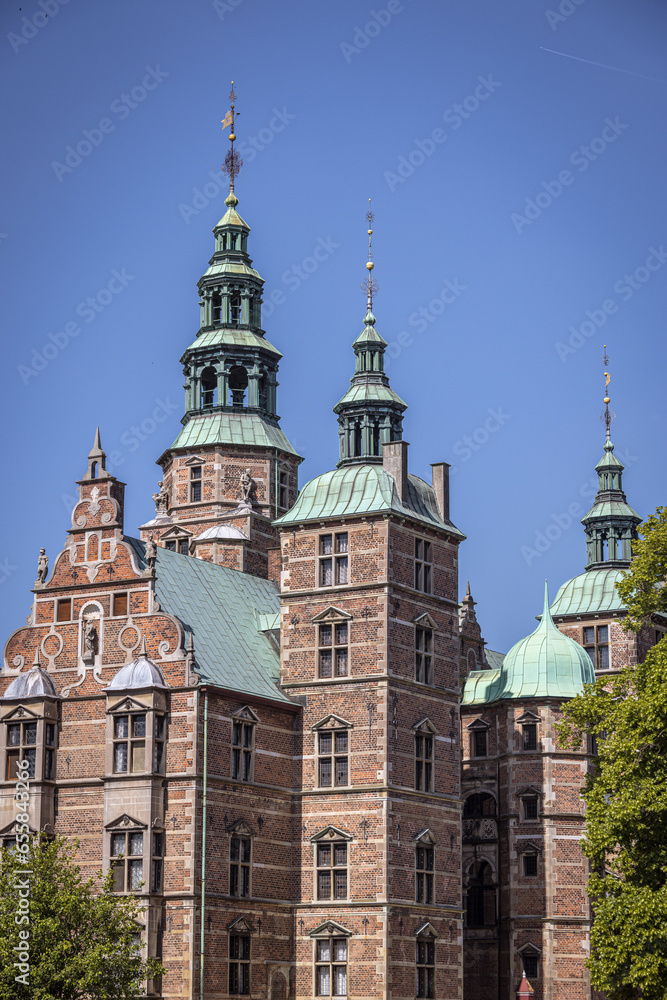 Obraz premium Rosenborg Castle / Rosenborg Slot, Copenhagen, Denmark
