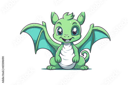green dragon cartoon HD 8K wallpaper Stock Photographic Image 