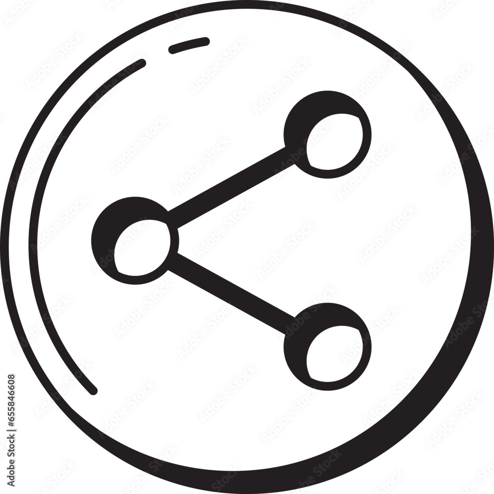 Vector ShareApplication Icon Element Vector ShareApplication Icon Element