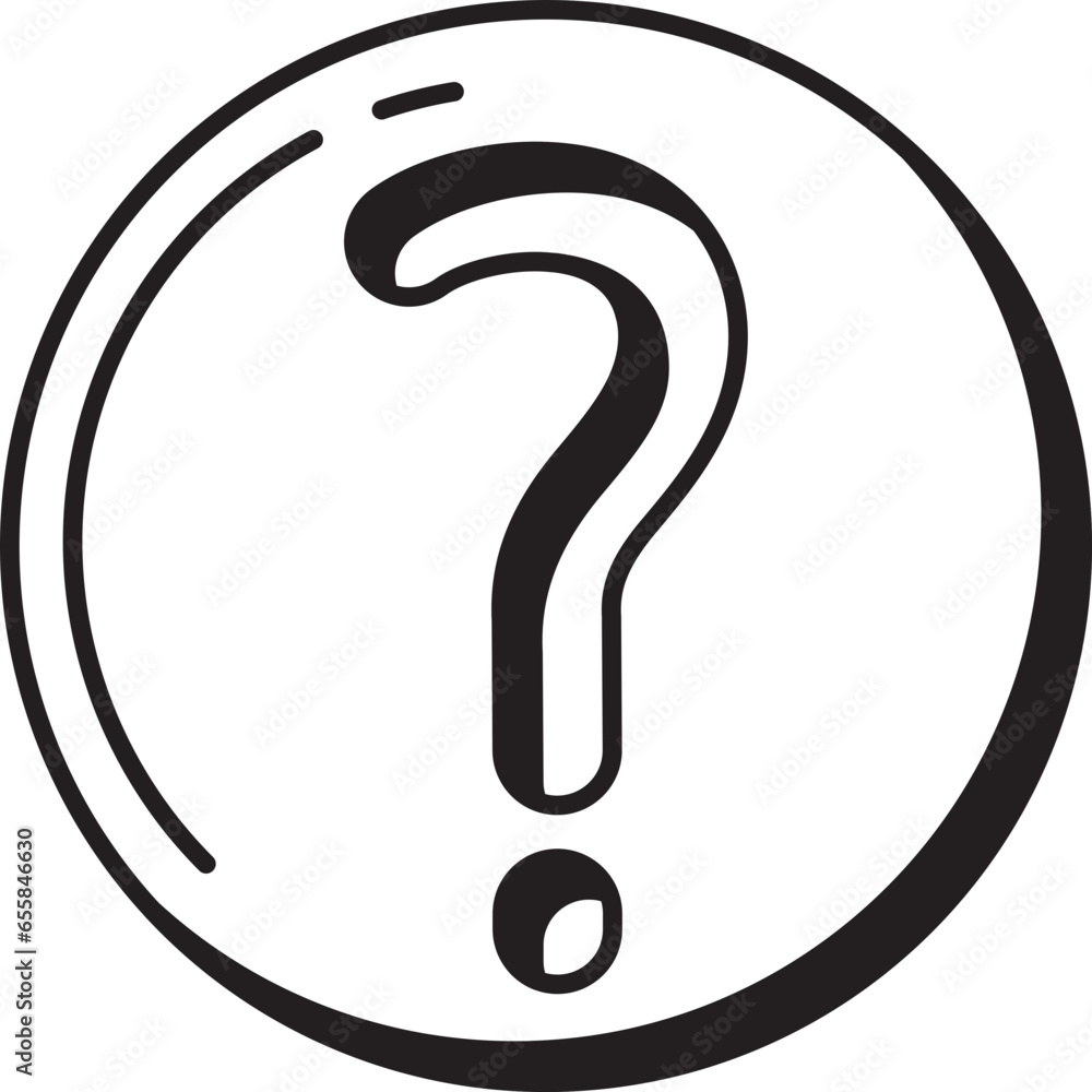 Vector Help Application Icon Element Vector Help Application Icon Element