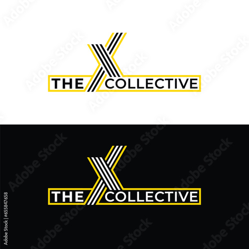The X Collective Word mark Logo