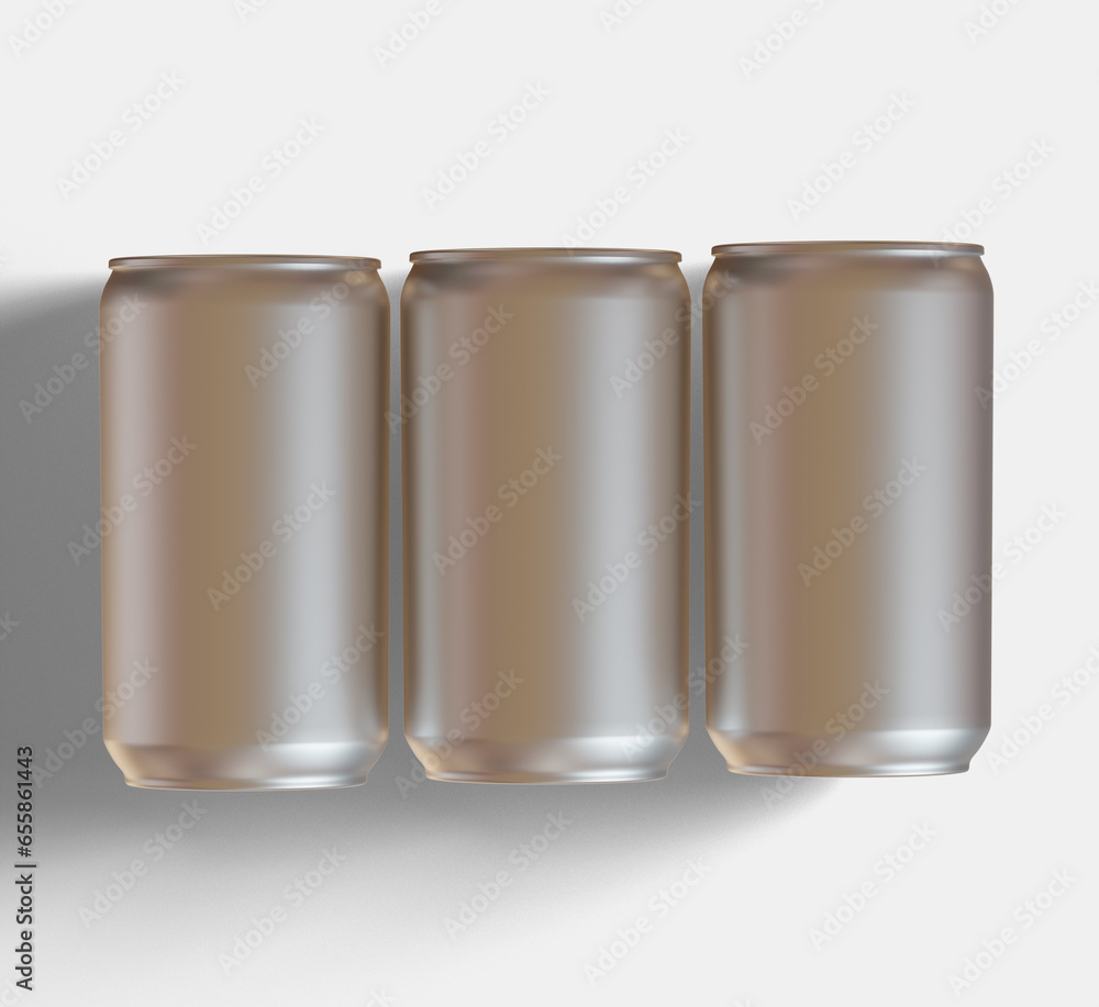 Soda can metalic texture and shiny with a realistic glossy or highlight rendering with 3D software illustration Soda can metalic texture and shiny with a realistic glossy or highlight rendering with 3D software illustration
