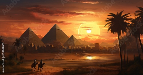 Egyptian Background 4k