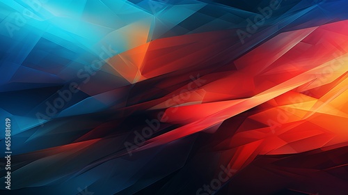 Abstract background - creative design with colorful shapes and patterns