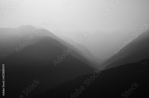 Luci e nebbia d'autunno