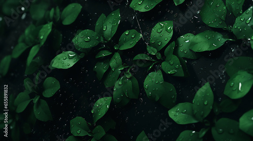 forest  green leaf background