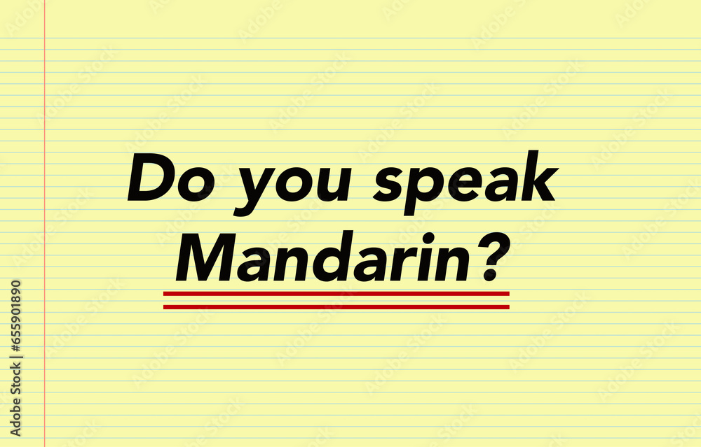 Learning concept. Do you speak Mandarin? Learning concept. Do you speak Mandarin?