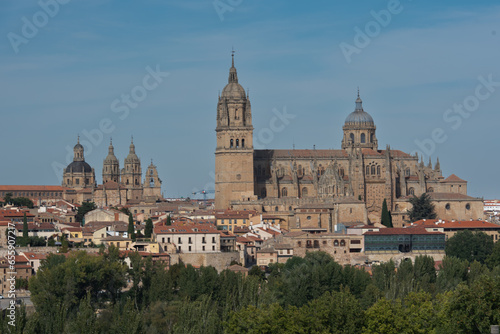 Salamanca Cathedral from morning to night