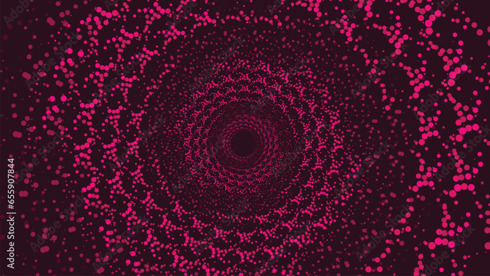 Abstract spiral website background in pink dotted color shade. This creative round mandala style dark purple background is perfect for website background or wallpaper and it also can use as a banner. Abstract spiral website background in pink dotted color shade. This creative round mandala style dark purple background is perfect for website background or wallpaper and it also can use as a banner.