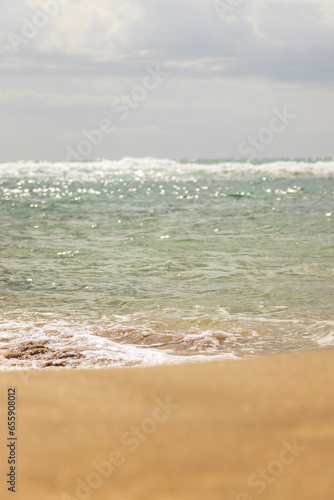 Waves on the beach