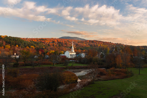 stowe vermont in fall