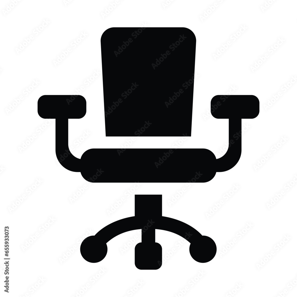 Office Chair Icon Office Chair Icon
