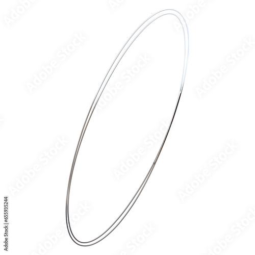 3d liquid chrome abstract geometric shape