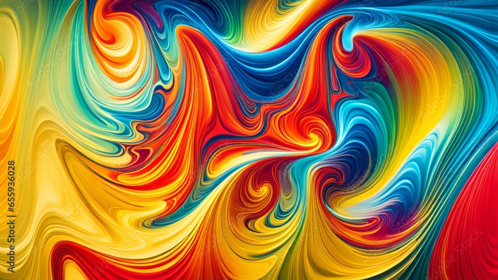 abstract colorful background with waves abstract colorful background with waves