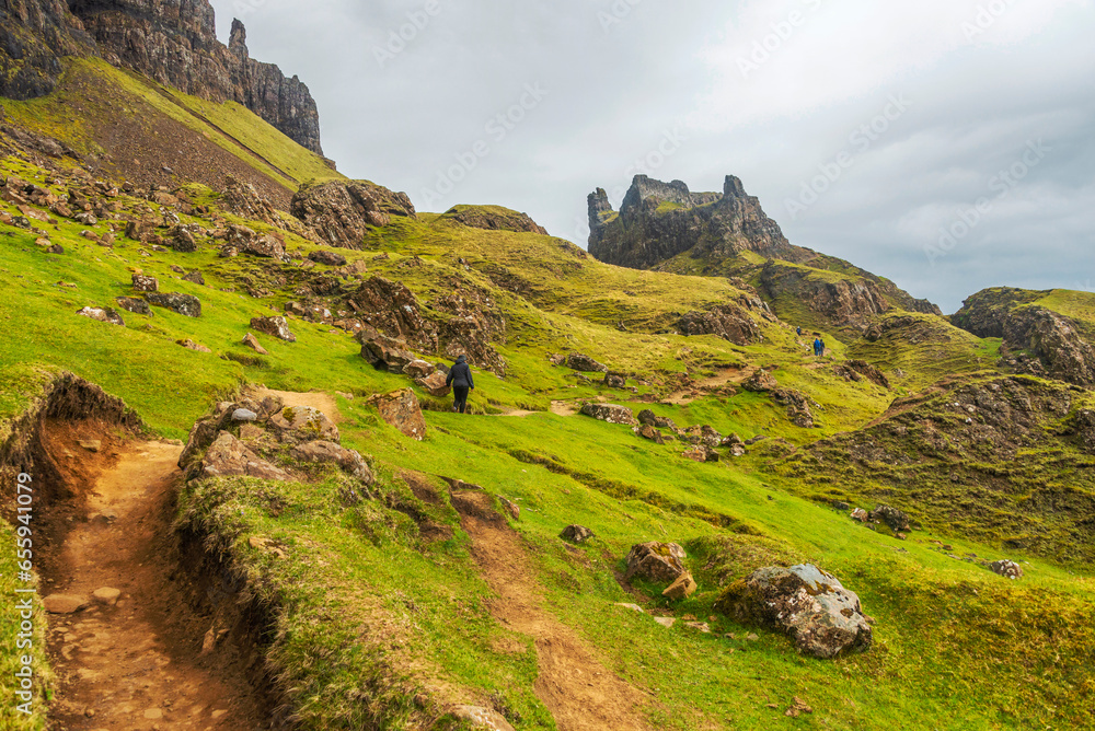 isle of skye, the quiraing mountain, staffin, scotland isle of skye, the quiraing mountain, staffin, scotland