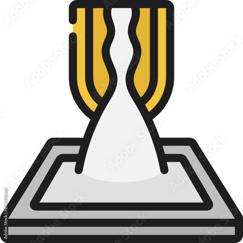 Pouring Cement Icon