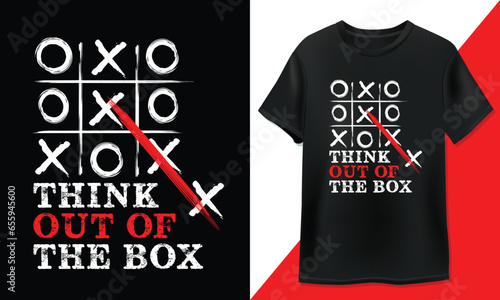 Think out of the box T-Shirt Design