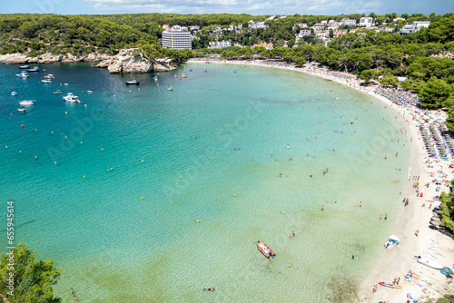 Cala Galdana is a beach located south of Ciutadella, Menorca. photo