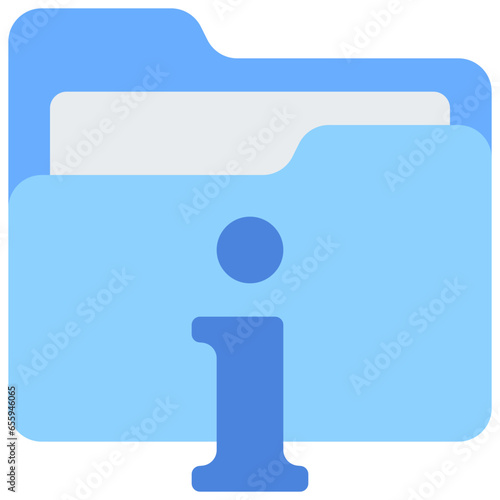 Information Folder Icon