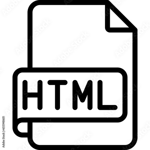 HTML File Icon