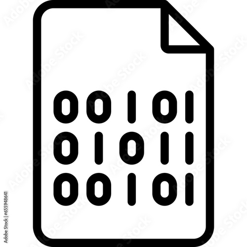 Binary File Icon