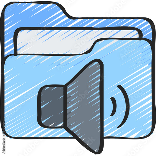 Audio Folder Icon