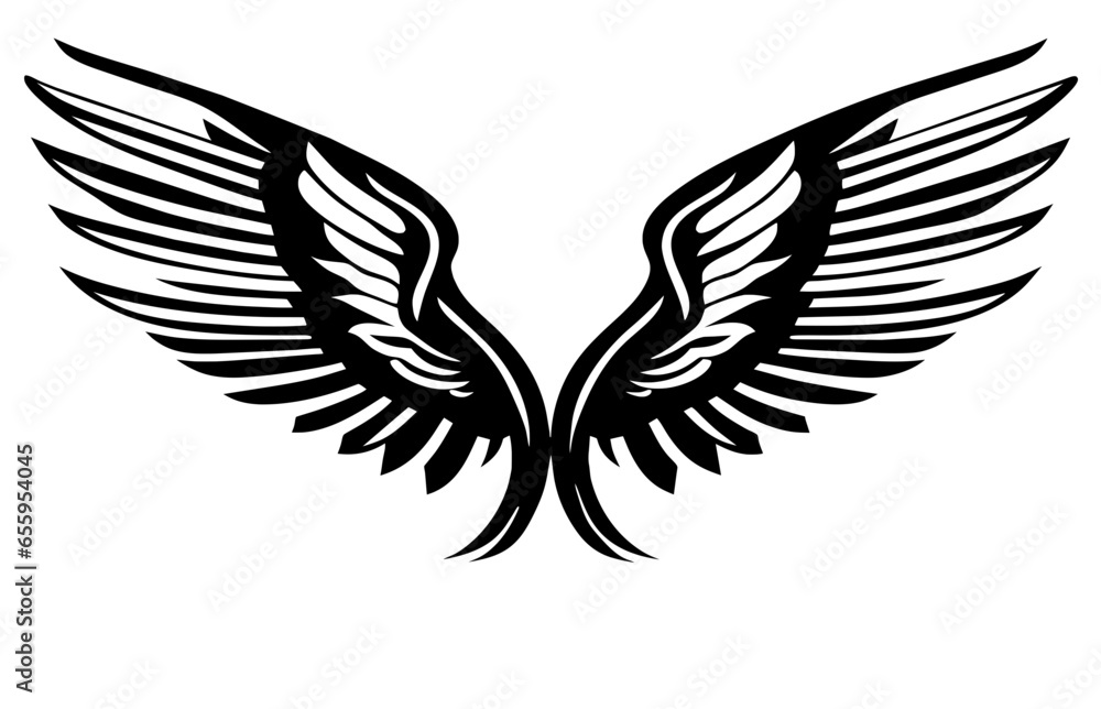 Fototapeta premium Wings Vector