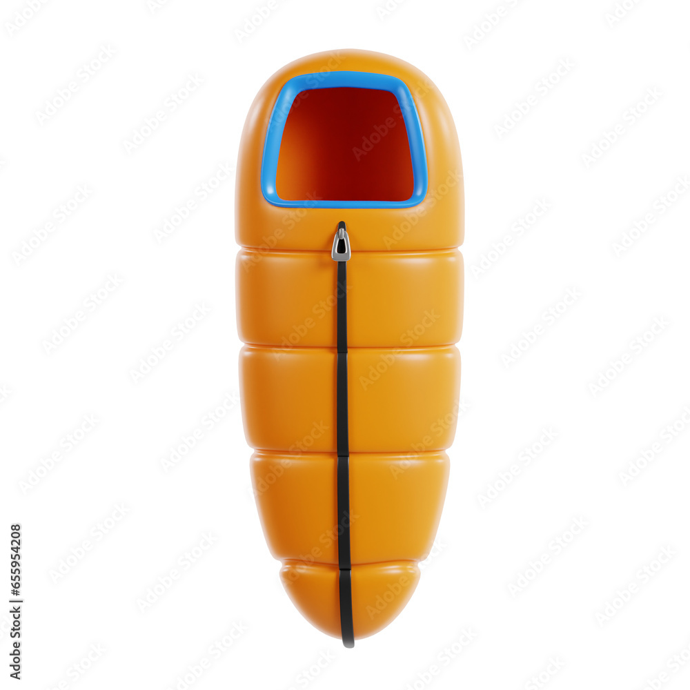 Sleeping Bag 3d Illustration Sleeping Bag 3d Illustration