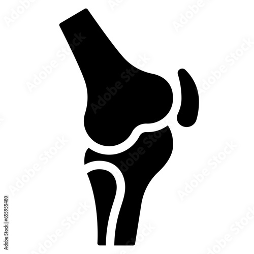 Knee Joint Icon photo