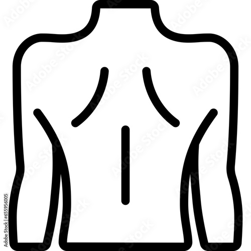Female Back Icon