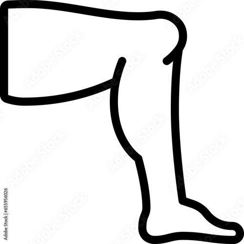 Bent Leg Icon