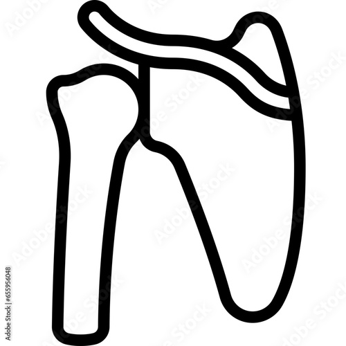 Shoulder Bones Icon