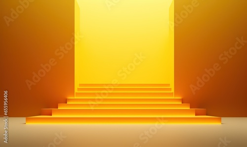 3d stairs to the top of the stage
