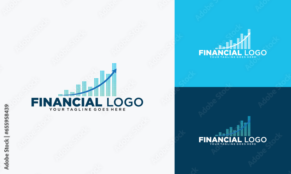 Digital data visualization, financial schedule, monitor screen in perspective Digital data visualization, financial schedule, monitor screen in perspective