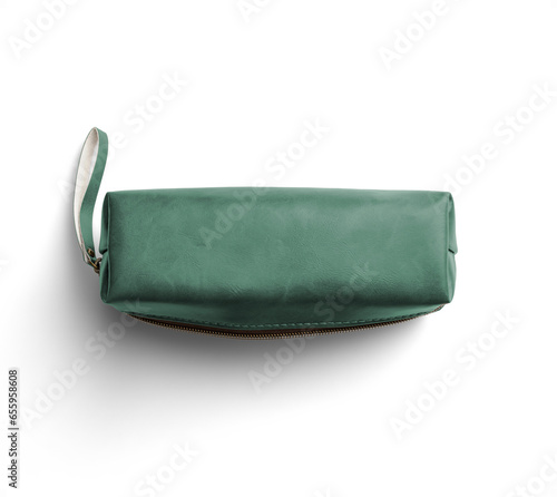 Green Pencil Case Opened photo