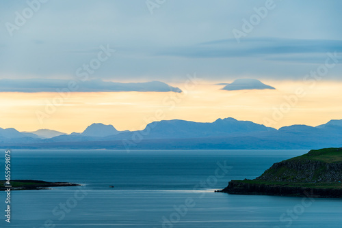 isle of skye, the quiraing mountain, staffin, scotland