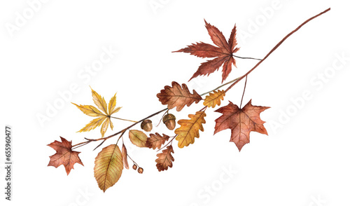 Blätter Herbst Laub - Autumn Leaves blumenkranz Blätterkranz