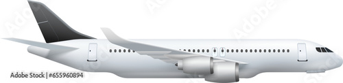 airplane isolated on hand drawing art