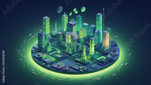 Futuristic sustainable smart city infrastructure public space development inclusive transportation system