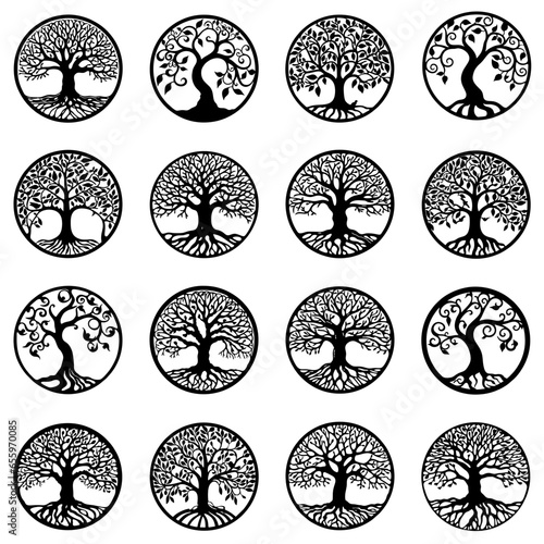 Tree of life Bundle, Tree of life Clipart, Tree of life cut files for Cricut, Celtic tree of life ,Family Reunion 