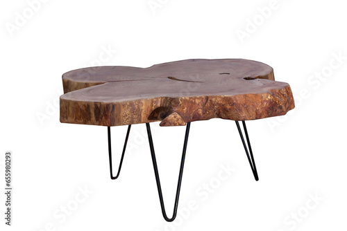 metal wood coffee table stool
