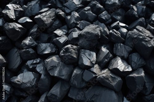 Black coal texture background