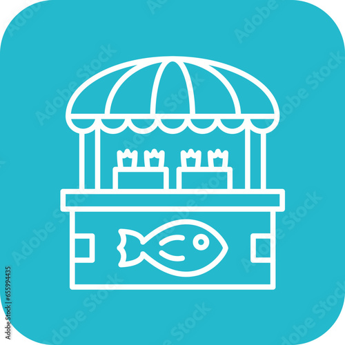 Fish Market Icon