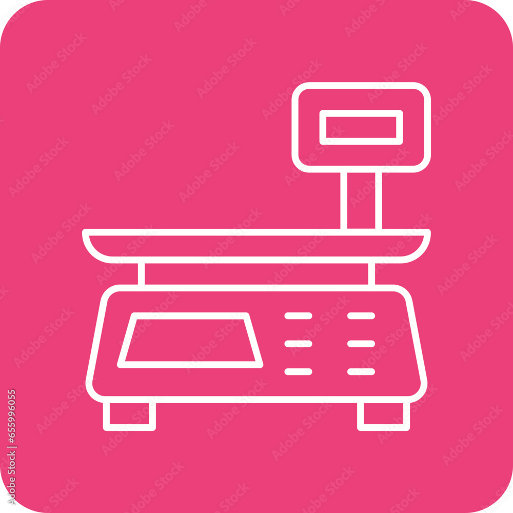 Scale Machine Icon Scale Machine Icon