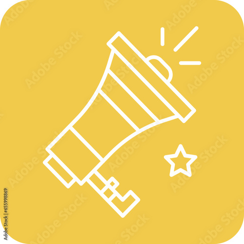 New Year Megphone Icon