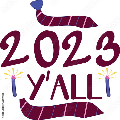 Happy New Year SVG Design