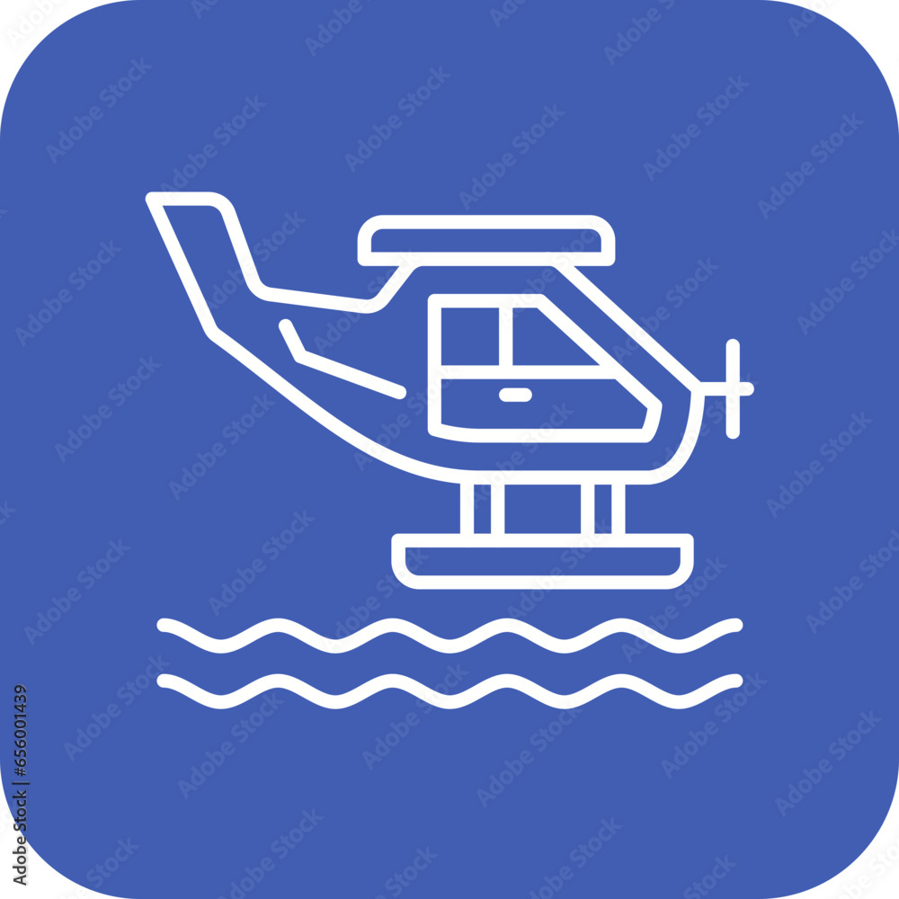 Obraz premium Seaplane Icon